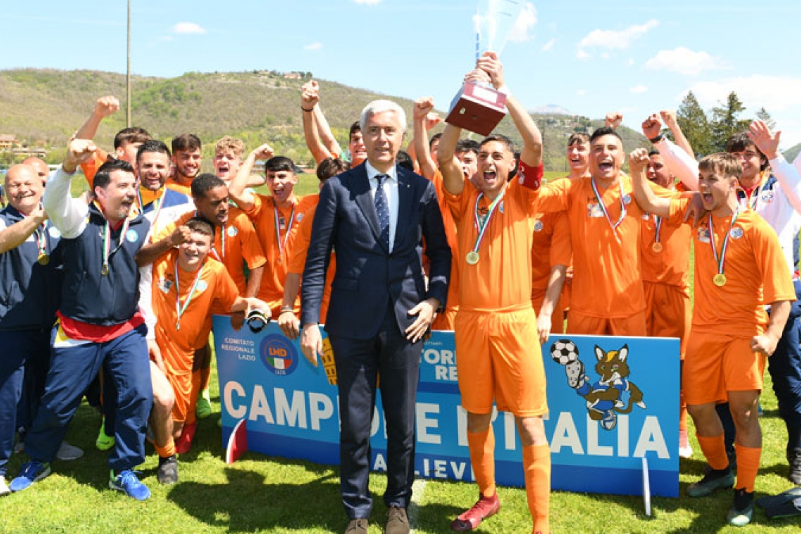 Allievi: il Lazio vince il sesto titolo della sua storia