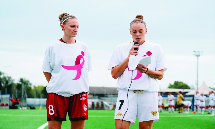 Calcio e Sociale: la LND in campo con Komen Italia per la prevenzione del tumore al seno