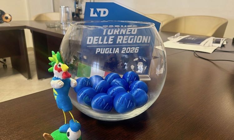 Torneo delle Regioni: il 31 marzo alle ore 10.30 il sorteggio dei quarti di finale